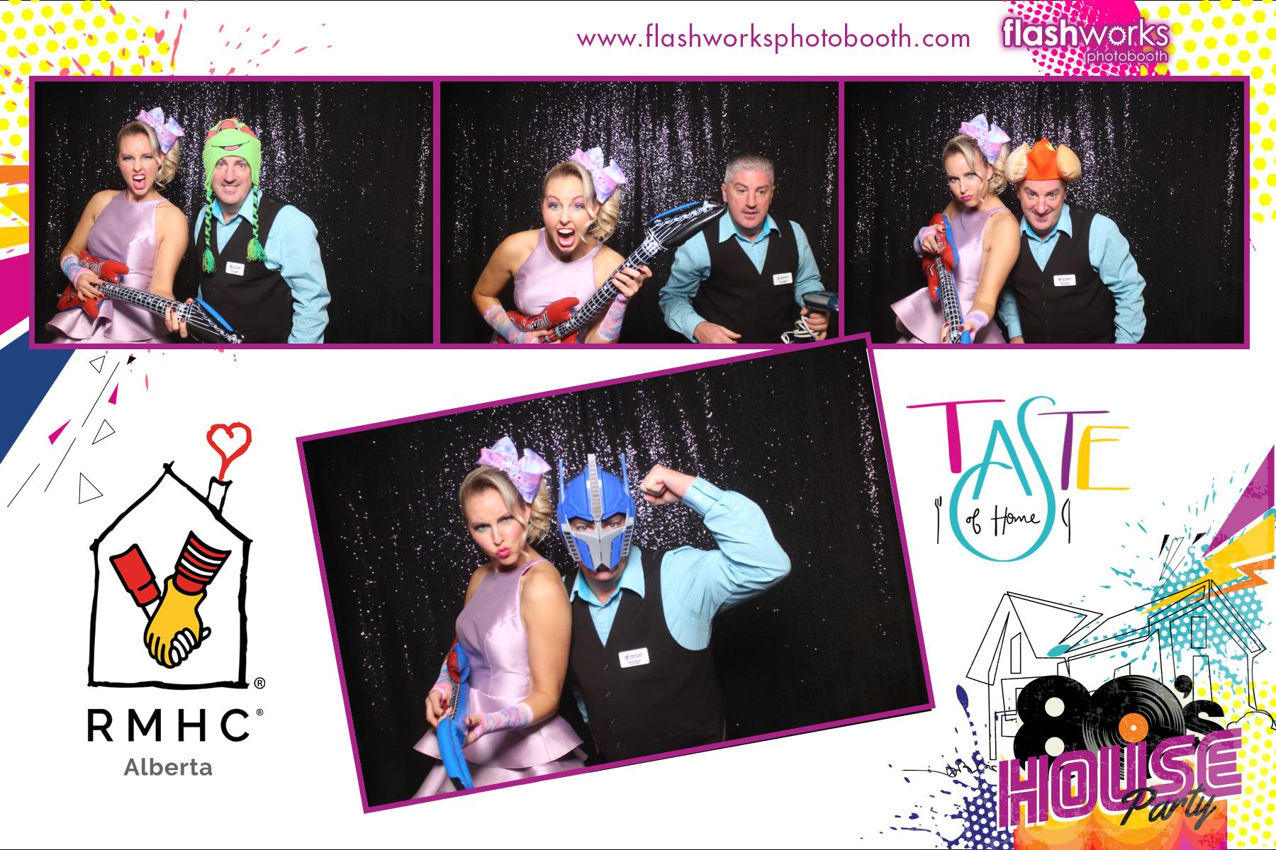RMHC Alberta - Taste of Home Gala - 80s House Party | View more photos from the event at gallery.flashworksphotobooth.com/u/FlashworksPhotoboothInc/RMHC-Alberta-Taste-of-Home-Gala-80s-House-Party